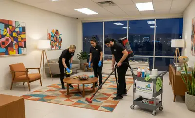 Break room cleaning for a Chandler, Arizona facility