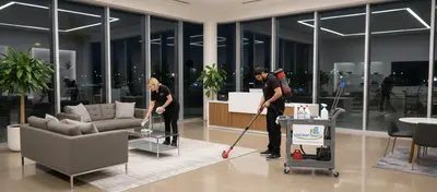 Office lobby cleaning for a Gilbert, Arizona business
