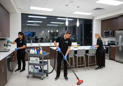 Commercial cleaning for a Tempe, Arizona facility