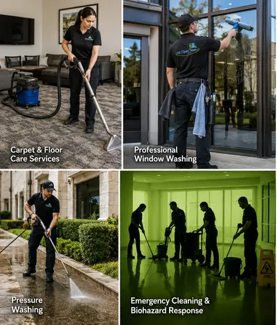 HOA clubhouse and amenity common-area cleaning
