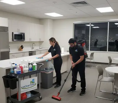 Assessing cleaning needs across a facility's spaces
