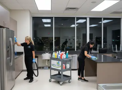 Planning a commercial cleaning scope for a business facility